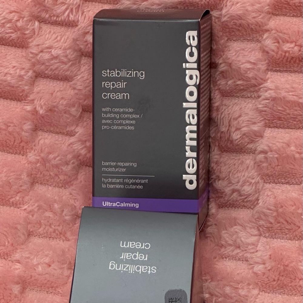 Dermalogica Black and Purple Moisturizer with Modern Design and Glossy Finish